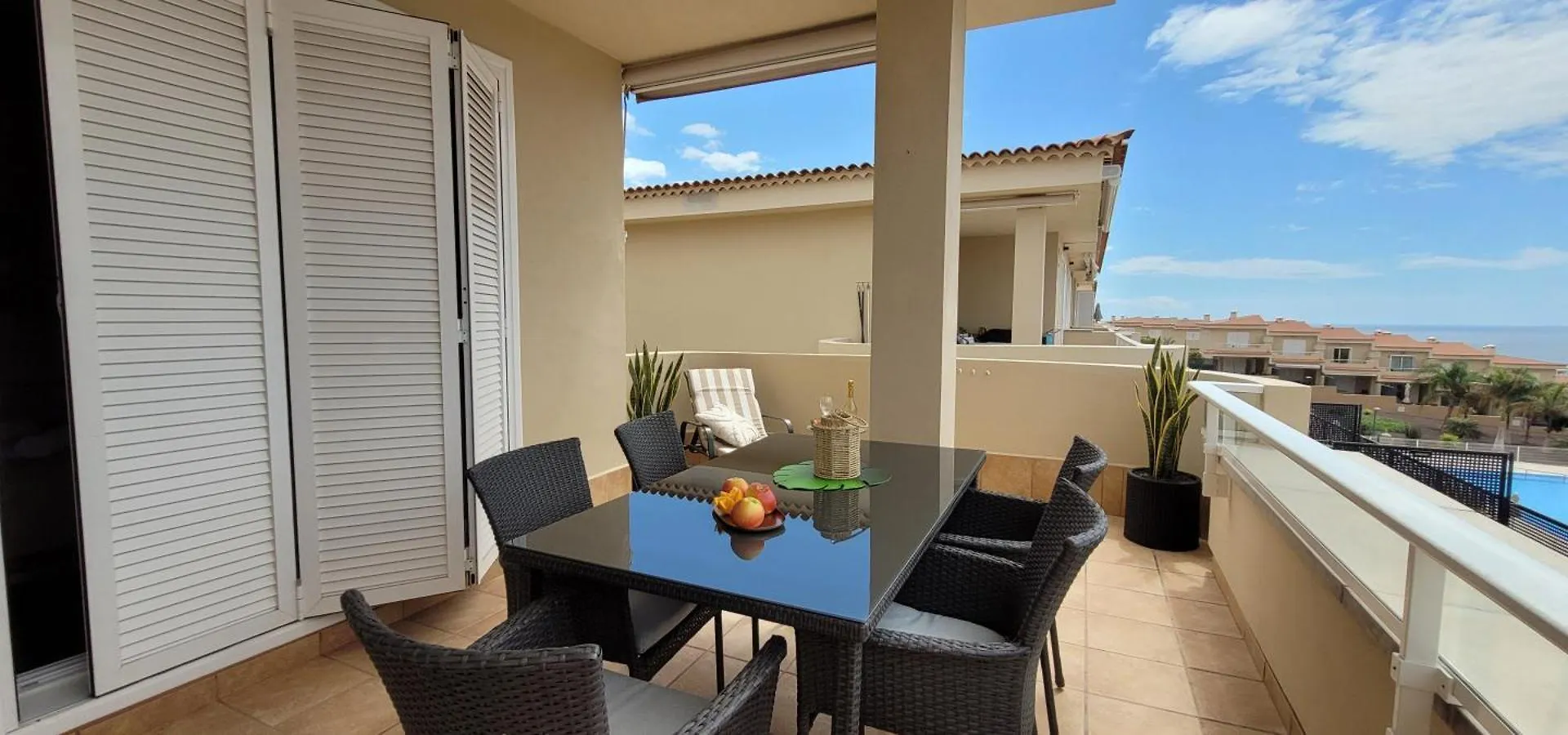 Luna - Ac, 2 Pools, Panoramic Ocean, Private Garage, Fibre Net Puerto de Santiago  Διαμέρισμα